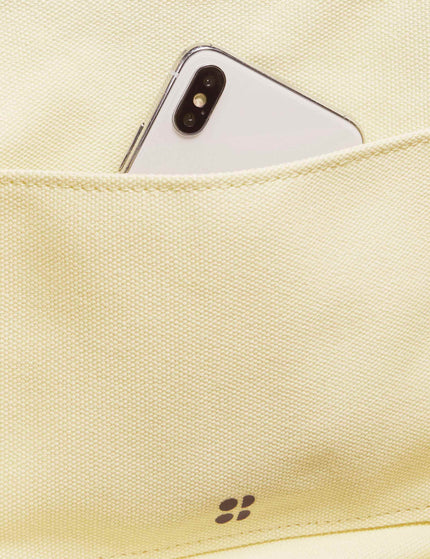 Sweaty Betty SB Canvas Bucket Bag - Buttercream Yellowimage6- The Sports Edit