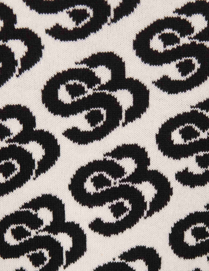 Sweaty Betty SB High Neck Ski Midlayer - White SB Jacquardimages7- The Sports Edit