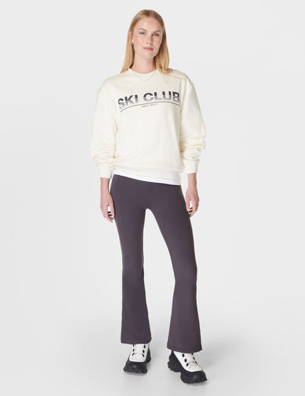 Sweaty Betty Ski Club Sweatshirt - Studio Whiteimage5- The Sports Edit