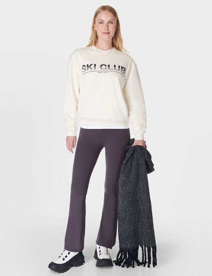 Sweaty Betty Ski Club Sweatshirt - Studio Whiteimage6- The Sports Edit