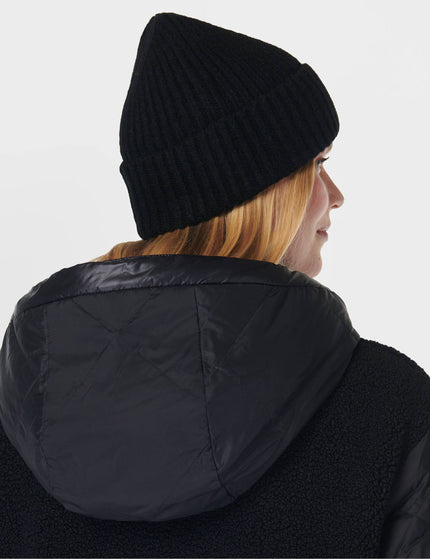 Sweaty Betty Snowfall Knitted Beanie - Blackimage4- The Sports Edit