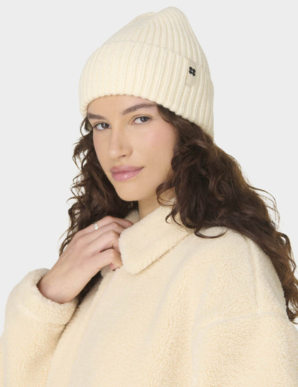Sweaty Betty Soft Cloud Knitted Beanie - Lily Whiteimages2- The Sports Edit