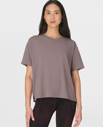 Soft Flow Studio T-Shirt - Grounded Brown
