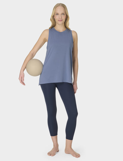 Sweaty Betty Soft Flow Studio Vest - Luxe Blueimages6- The Sports Edit