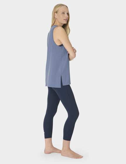 Sweaty Betty Soft Flow Studio Vest - Luxe Blueimages5- The Sports Edit