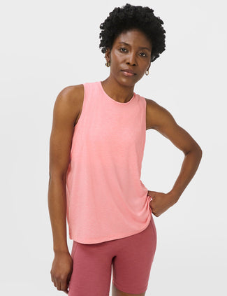 Soft Flow Studio Vest - Melrose Pink