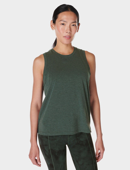 Sweaty Betty Soft Flow Studio Vest - Trek Greenimage1- The Sports Edit