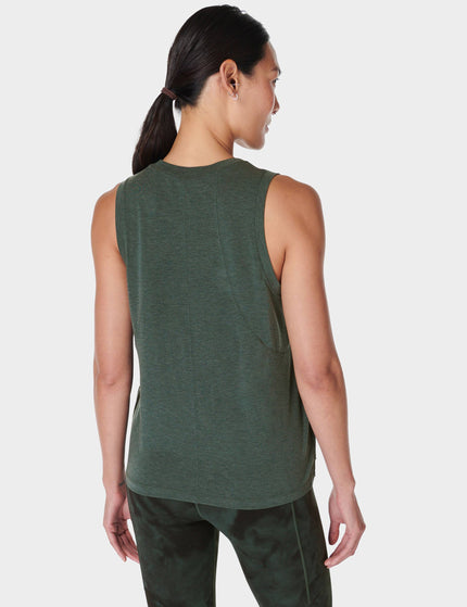 Sweaty Betty Soft Flow Studio Vest - Trek Greenimage2- The Sports Edit