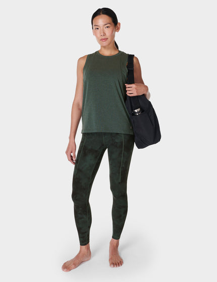 Sweaty Betty Soft Flow Studio Vest - Trek Greenimage6- The Sports Edit