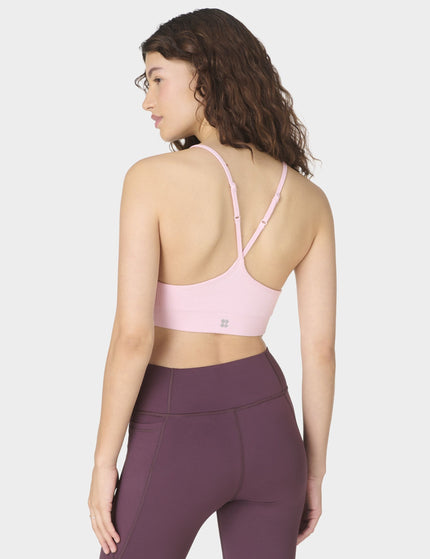 Sweaty Betty Soft Ribbed Bra - Frost Pinkimages2- The Sports Edit
