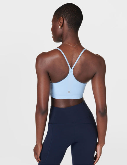 Sweaty Betty Spirit Restored Yoga Bra - Breeze Blueimage2- The Sports Edit