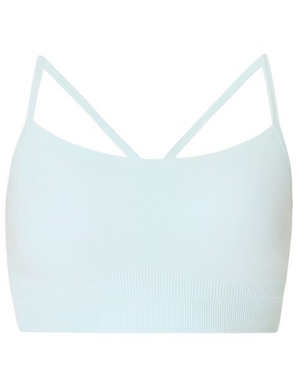 Sweaty Betty Spirit Restored Yoga Bra - Day Break Blueimage7- The Sports Edit