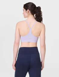 Sweaty Betty Spirit Restored Yoga Bra - Heather Purpleimage2- The Sports Edit