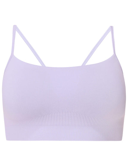 Sweaty Betty Spirit Restored Yoga Bra - Heather Purpleimage6- The Sports Edit