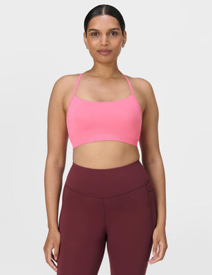 Spirit Restored Yoga Bra - Lollipop Pink