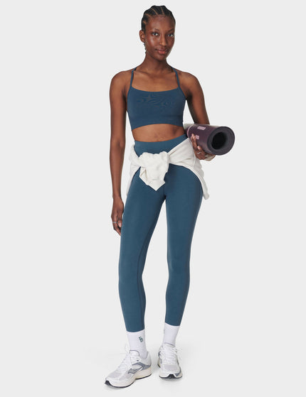 Sweaty Betty Spirit Restored Yoga Bra - Subdued Blueimage5- The Sports Edit