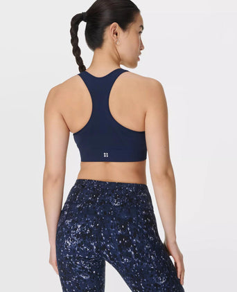 Stamina Seamless Sports Bra - Navy Blue