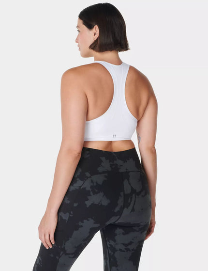Sweaty Betty Stamina Seamless Sports Bra - Whiteimage2- The Sports Edit