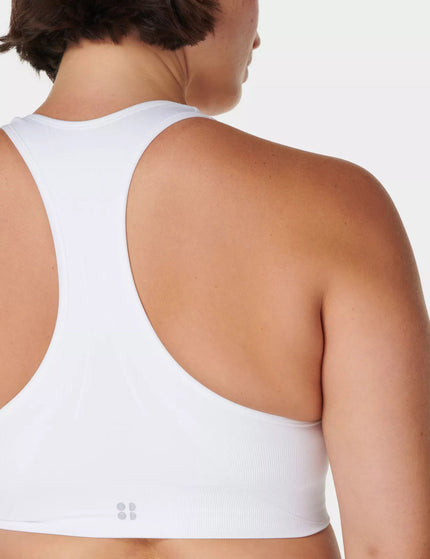 Sweaty Betty Stamina Seamless Sports Bra - Whiteimage4- The Sports Edit