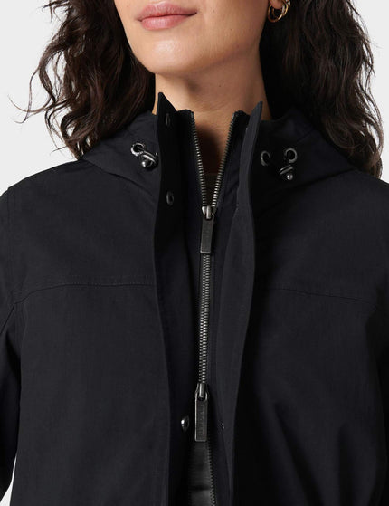Sweaty Betty Stride Waterproof Parka - Blackimage4- The Sports Edit
