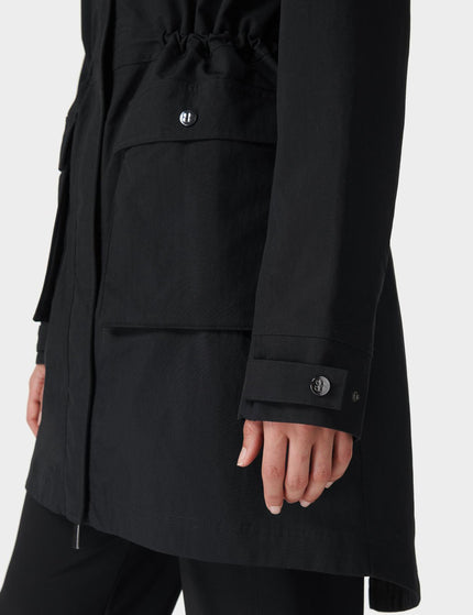 Sweaty Betty Stride Waterproof Parka - Blackimage6- The Sports Edit