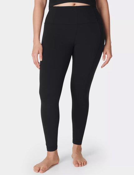 Sweaty Betty Super Soft 7/8 Yoga Leggings - Blackimage1- The Sports Edit