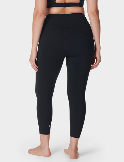 Sweaty Betty Super Soft 7/8 Yoga Leggings - Blackimage2- The Sports Edit