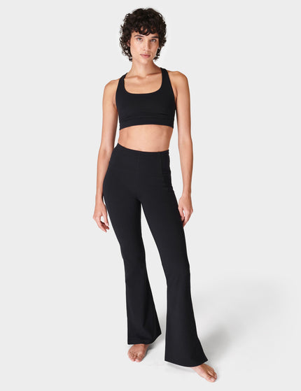 Sweaty Betty Super Soft Flare Yoga Trousers - Blackimage5- The Sports Edit