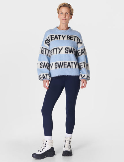 Sweaty Betty Sweaty Betty Knit Jumper - Breeze Blueimage5- The Sports Edit