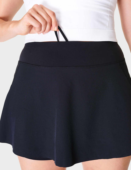 Sweaty Betty Swift Running Skort - Blackimage4- The Sports Edit