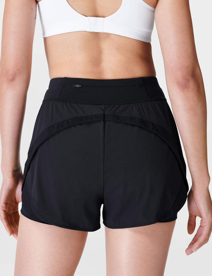 Sweaty Betty Tempo Run Shorts - Blackimage2- The Sports Edit