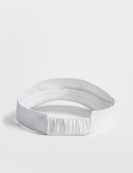 Sweaty Betty The Volley Visor - White/Courtside Greenimage6- The Sports Edit