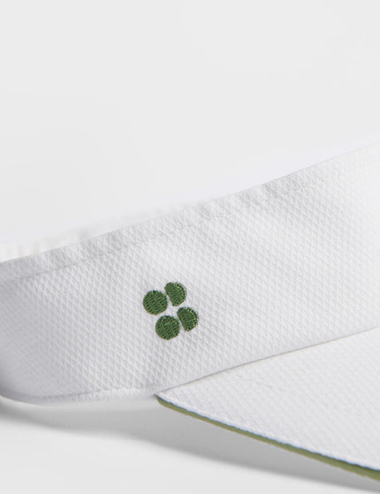 Sweaty Betty The Volley Visor - White/Courtside Greenimage5- The Sports Edit