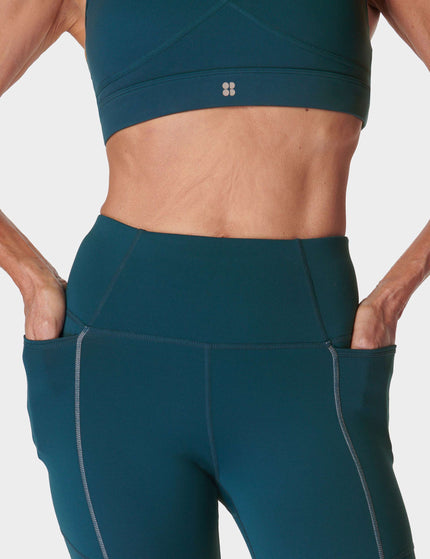 Sweaty Betty Therma Boost Running Leggings - Deep Greenimage4- The Sports Edit