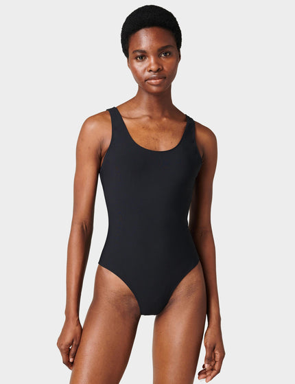 Sweaty Betty Tidal Xtra Life Swimsuit - Black Aimage2- The Sports Edit