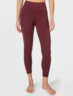 Ultimate Studio 7/8 Legging - Garnet Red