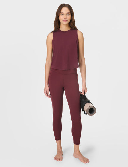 Sweaty Betty Ultimate Studio 7/8 Legging - Garnet Redimage4- The Sports Edit