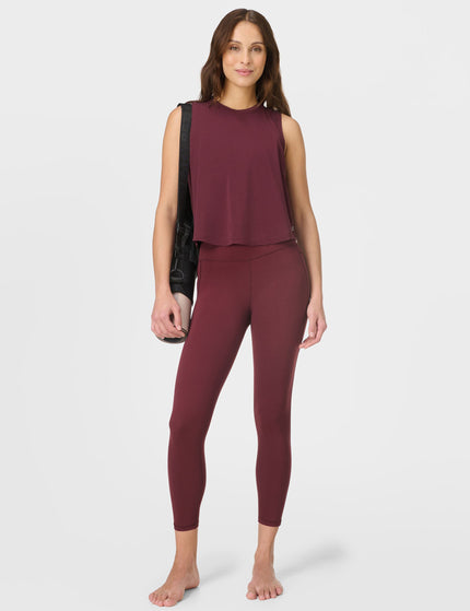 Sweaty Betty Ultimate Studio 7/8 Legging - Garnet Redimage5- The Sports Edit