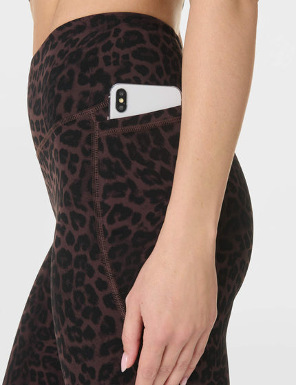 Sweaty Betty Ultimate Studio 7/8 Yoga Leggings - Brown Leopard Skin Printimages5- The Sports Edit