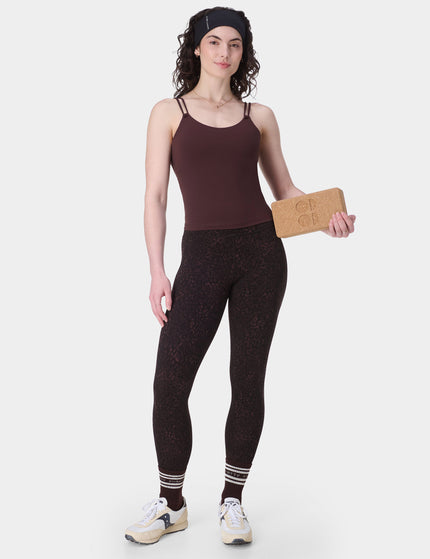 Sweaty Betty Ultimate Studio 7/8 Leggings - Brown Panther Printimages6- The Sports Edit