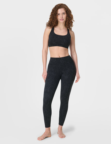 Sweaty Betty Ultimate Studio Racerback Bra - Black Panther Printimage5- The Sports Edit