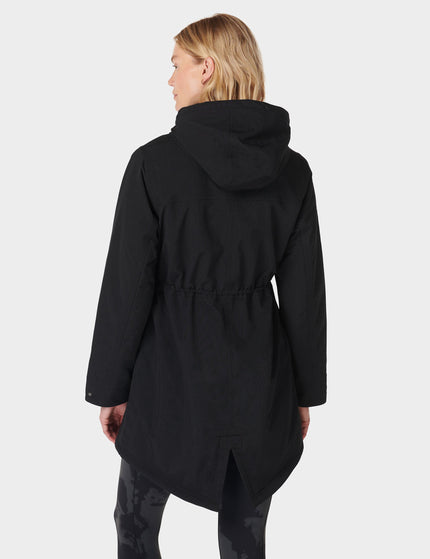 Sweaty Betty Winter Stride Waterproof Parka - Blackimage2- The Sports Edit