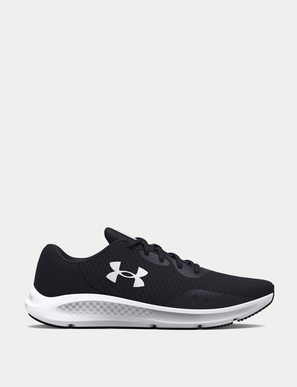 Under Armour Charged Pursuit 3 Running Shoes - Black/Whiteimage1- The Sports Edit