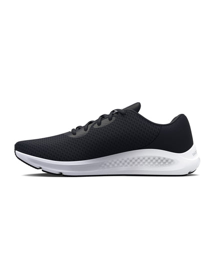 Under Armour Charged Pursuit 3 Running Shoes - Black/Whiteimage4- The Sports Edit