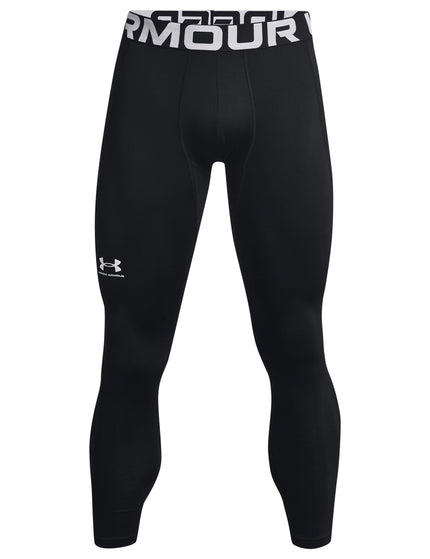 Under Armour ColdGear Armour Leggings - Black/Whiteimage4- The Sports Edit