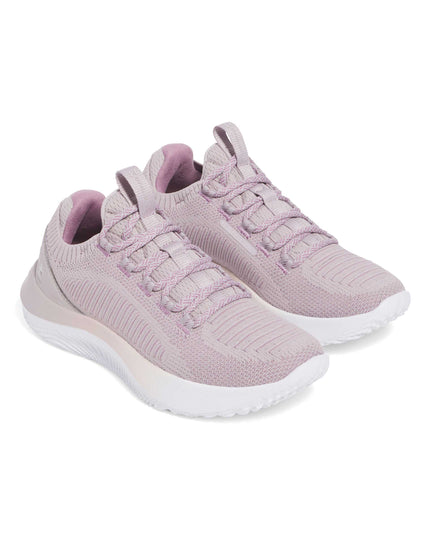 Under Armour Dynamic 2 Training Shoes - Gray Dawn/Purple Prime/Metallic Gray Dawnimage2- The Sports Edit