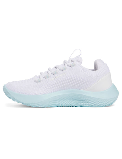 Under Armour Dynamic 2 Training Shoes - White/Stream/Metallic Silverimage2- The Sports Edit