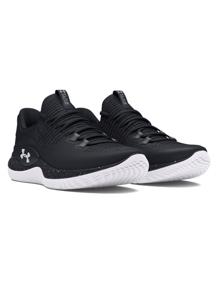 Under Armour Dynamic IntelliKnit Training Shoes - Black/Castlerockimage2- The Sports Edit