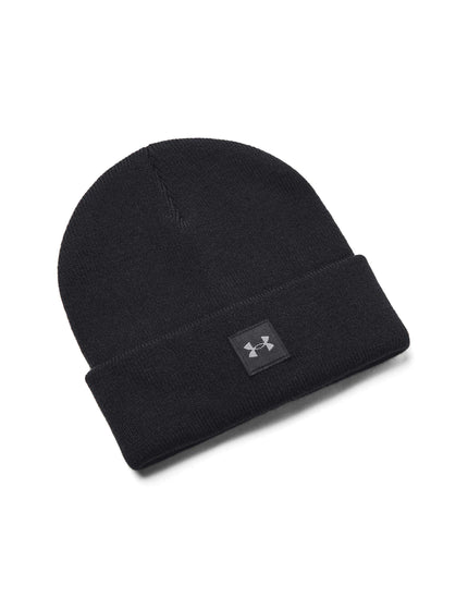 Under Armour Halftime Cuff Beanie - Black/Castlerockimage1- The Sports Edit