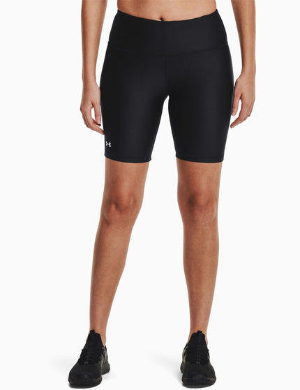 Under Armour HeatGear Bike Shorts - Black/Whiteimage1- The Sports Edit